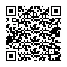 Kode QR untuk nomor Telepon +18432001253