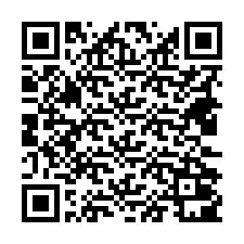 QR-code voor telefoonnummer +18432001262