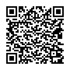 QR Code สำหรับหมายเลขโทรศัพท์ +18432001264