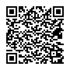 QR-code voor telefoonnummer +18432001283