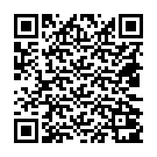 Código QR para número de teléfono +18432001298