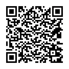 QR-code voor telefoonnummer +18432001511