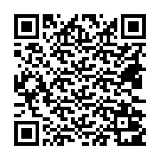 QR Code สำหรับหมายเลขโทรศัพท์ +18432001523