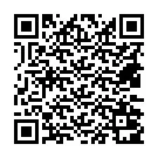 QR-kood telefoninumbri jaoks +18432001547