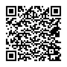 QR-code voor telefoonnummer +18432001667