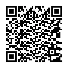 QR код за телефонен номер +18432303530