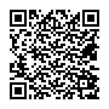 Código QR para número de teléfono +18432827617