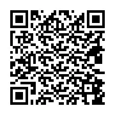 QR Code สำหรับหมายเลขโทรศัพท์ +18432846190