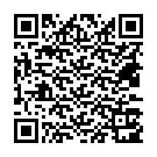 QR kód a telefonszámhoz +18433101843