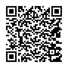 QR-code voor telefoonnummer +18433103735