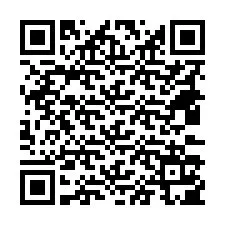 Código QR para número de telefone +18433105610