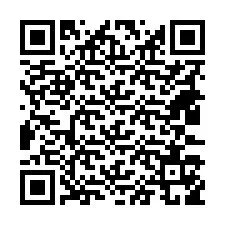 QR код за телефонен номер +18433159575