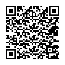 QR-Code für Telefonnummer +18433523167