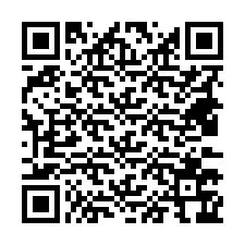 Kode QR untuk nomor Telepon +18433766746