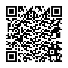 QR-код для номера телефона +18434665540