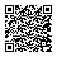QR Code for Phone number +18434734634