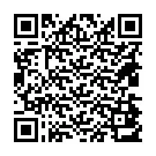 QR код за телефонен номер +18434813051