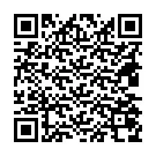 QR-Code für Telefonnummer +18435078390