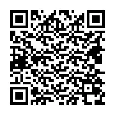 QR Code pour le numéro de téléphone +18435078672