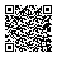 Código QR para número de teléfono +18435345825