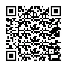 Kod QR dla numeru telefonu +18435533409