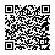 QR-code voor telefoonnummer +18435911871