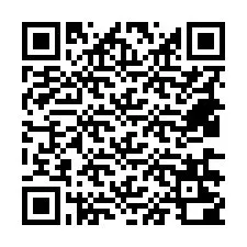 Código QR para número de teléfono +18436200507