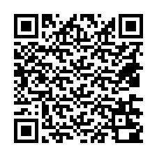 QR-code voor telefoonnummer +18436200509