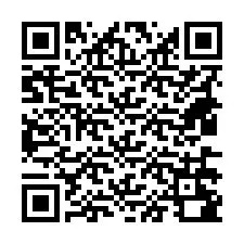 Código QR para número de telefone +18436280815