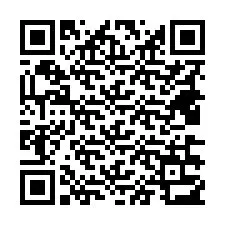 Código QR para número de telefone +18436313442