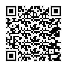 Código QR para número de teléfono +18436317729