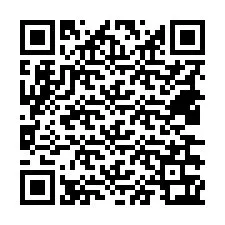 QR-koodi puhelinnumerolle +18436363193