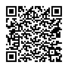 QR-код для номера телефона +18437229444