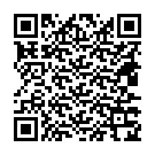 Kode QR untuk nomor Telepon +18437324470