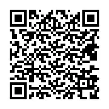 QR Code for Phone number +18437928202