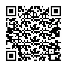 QR-код для номера телефона +18438720302