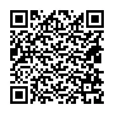 QR-код для номера телефона +18438729575