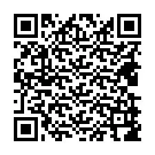 Codice QR per il numero di telefono +18439986272