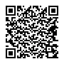 QR код за телефонен номер +18443250066