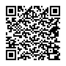 Código QR para número de teléfono +18452000012