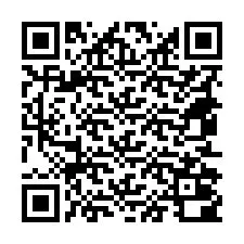 QR-code voor telefoonnummer +18452000180