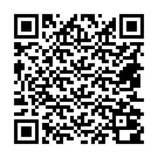 QR-code voor telefoonnummer +18452000187