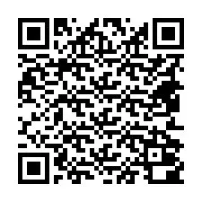 Código QR para número de teléfono +18452000206