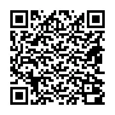 QR-код для номера телефона +18452000225