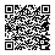 QR-koodi puhelinnumerolle +18452000306