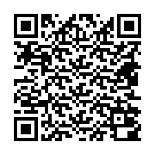 Código QR para número de telefone +18452000486