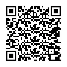 Código QR para número de teléfono +18452000489