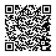 Código QR para número de teléfono +18452000546