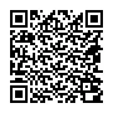 QR-код для номера телефона +18452000654