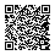 QR код за телефонен номер +18452000666